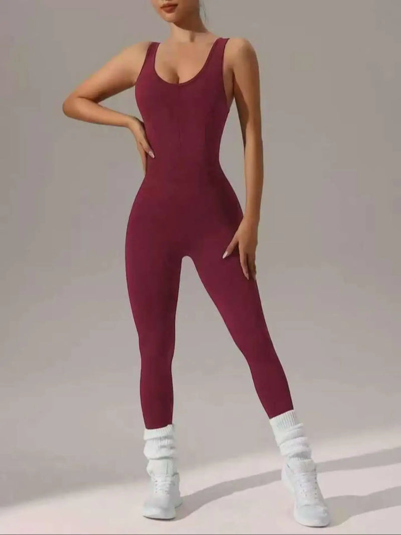 Sculpt Cut-Out Jumpsuit-13