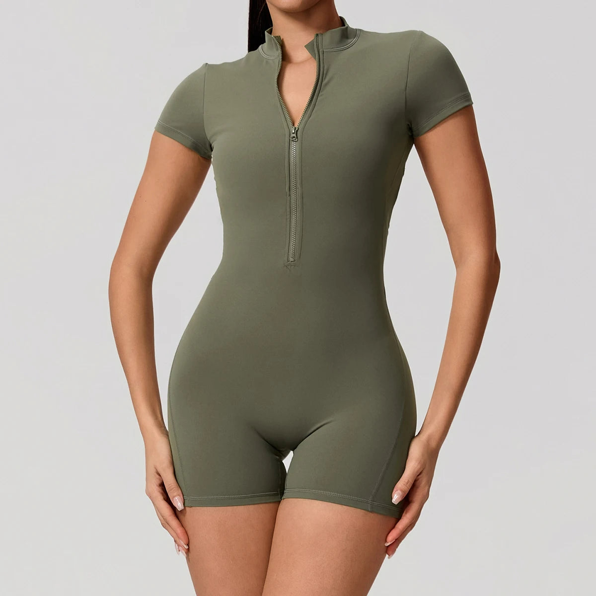 SculptFit Zip Suit