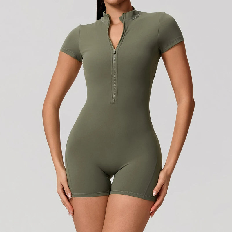 SculptFit Zip Suit-2