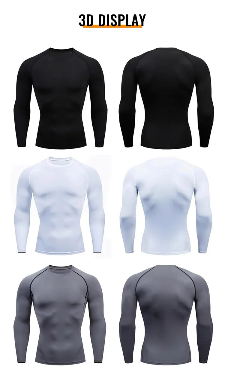 Long Sleeve Compression Tee-13