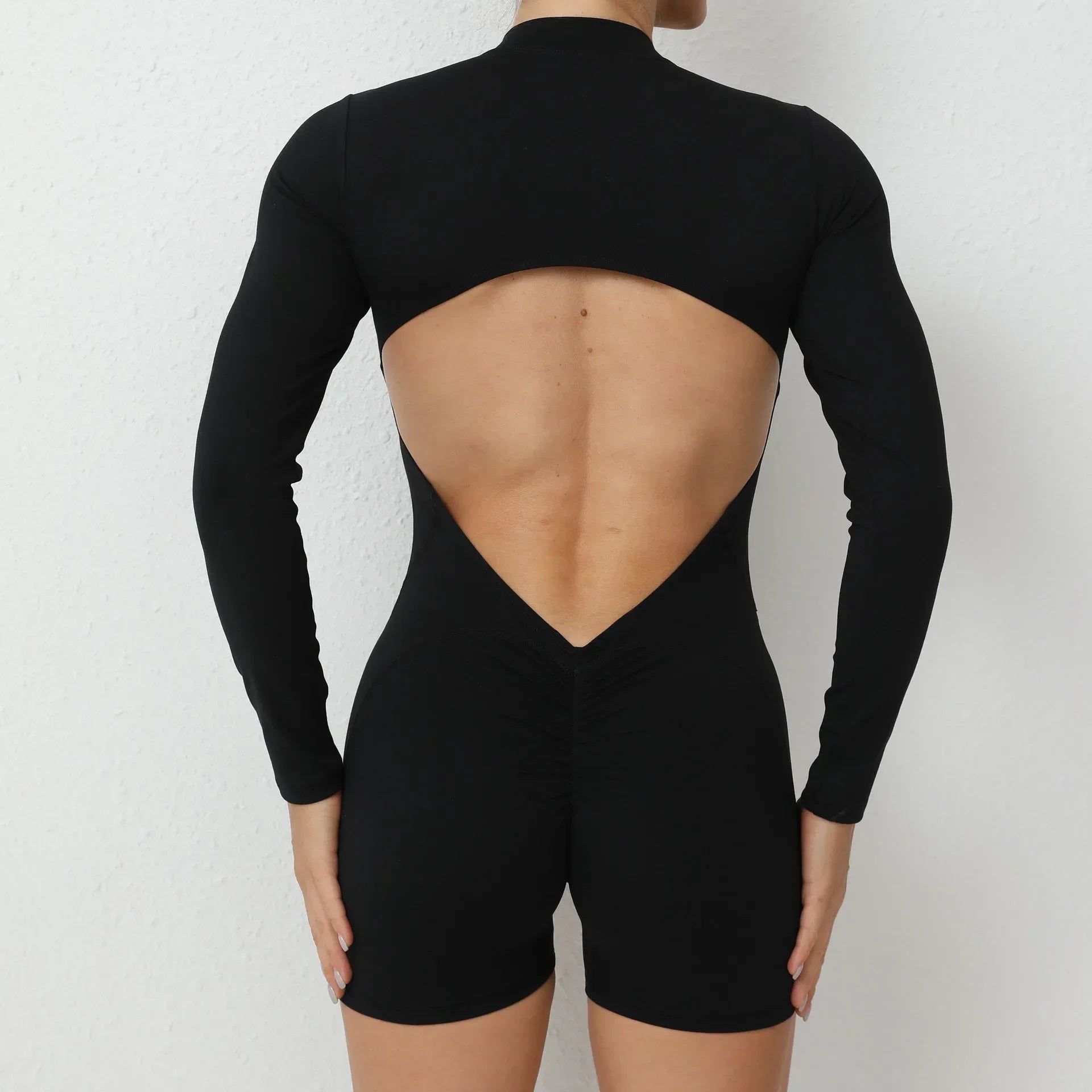 Seamless Zip Jumpsuit-20
